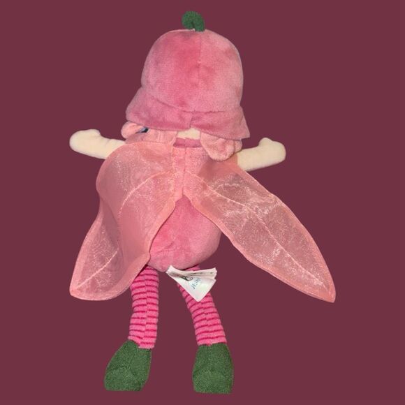 Jellycat Rose Petalkin Doll Plush Pink Flower Soft Floral Fairy 9" - Picture 2 of 5